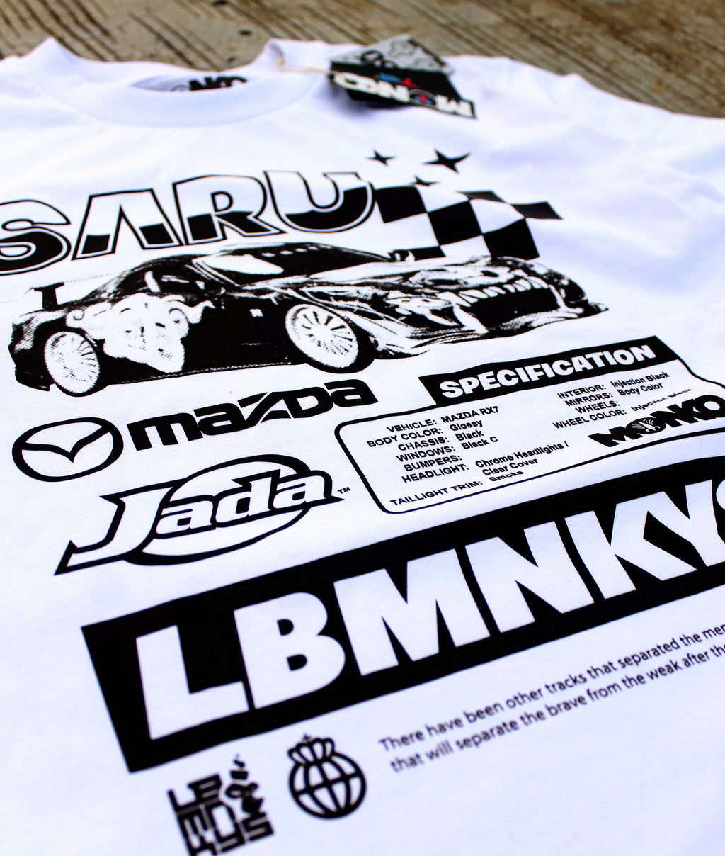 WHITE ''RX7'' SARU